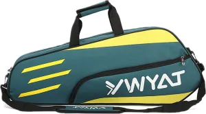 UNISTRENGH 3 Racket Tennis Bag with Adjustable&Detachable Shoulder Strap, Super Roomy Lightweight Waterproof Racquet Bag for Tennis, Badminton