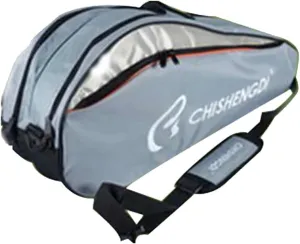 UNISTRENGH Badminton Racket Shoulder Bag Backpack with Shoe Compartment, Multifunction 6 Racquets Tennis Bag for Men and Women, 12 Rackets Bag