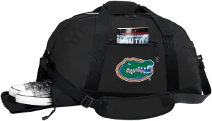 University of Florida Duffel Bag - Florida Gators Gym Bags w/SHOE POCKET