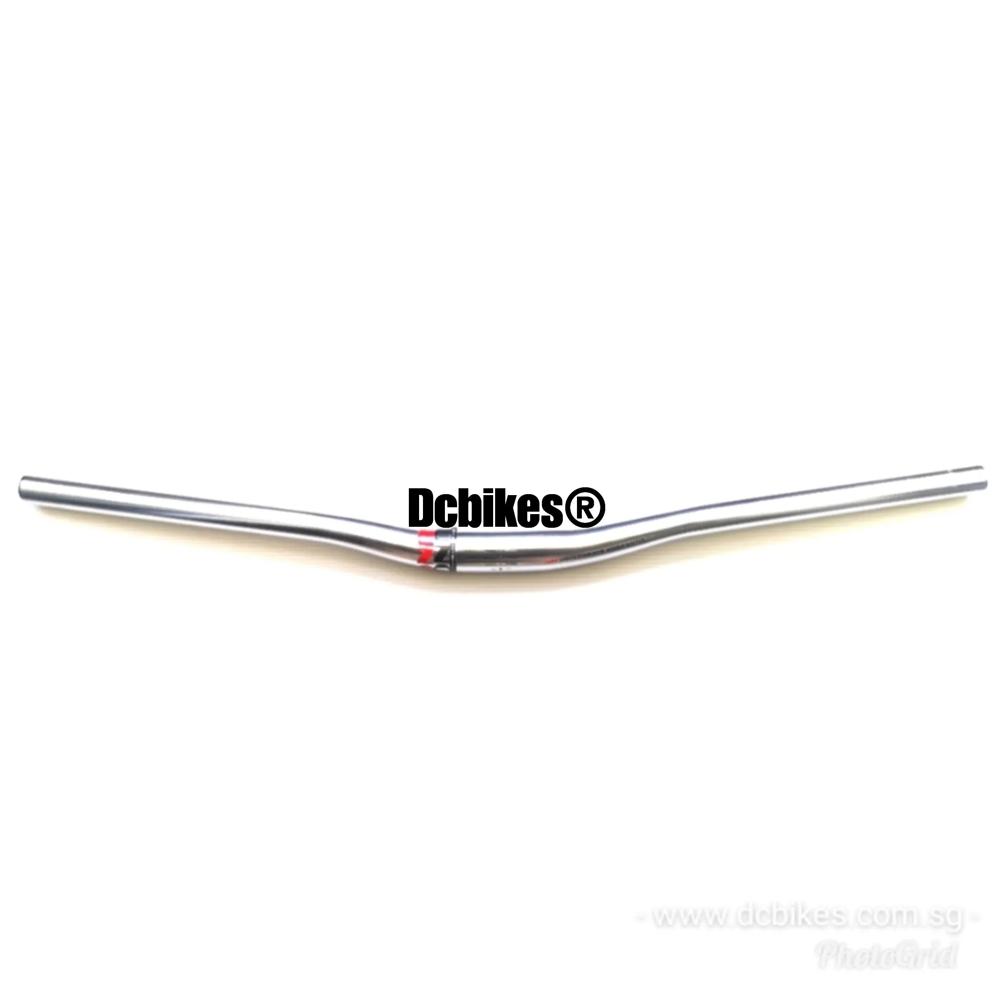 Uno Raw Aluminum Silver 15mm Rise MTB Handlebar 31.8mm