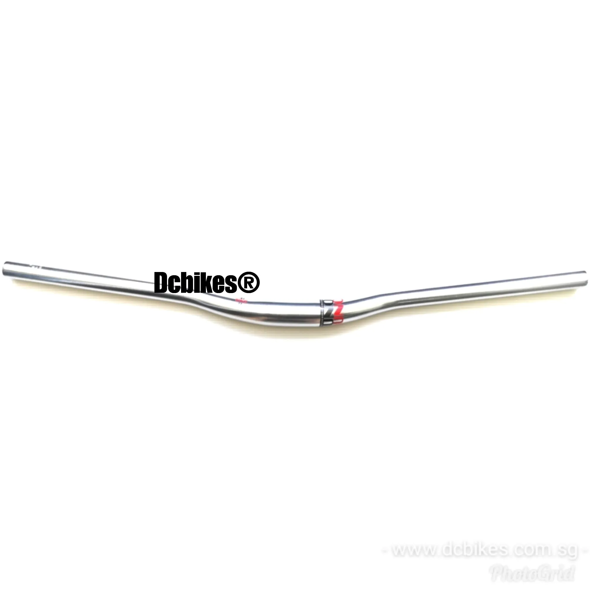 Uno Raw Aluminum Silver 15mm Rise MTB Handlebar 31.8mm
