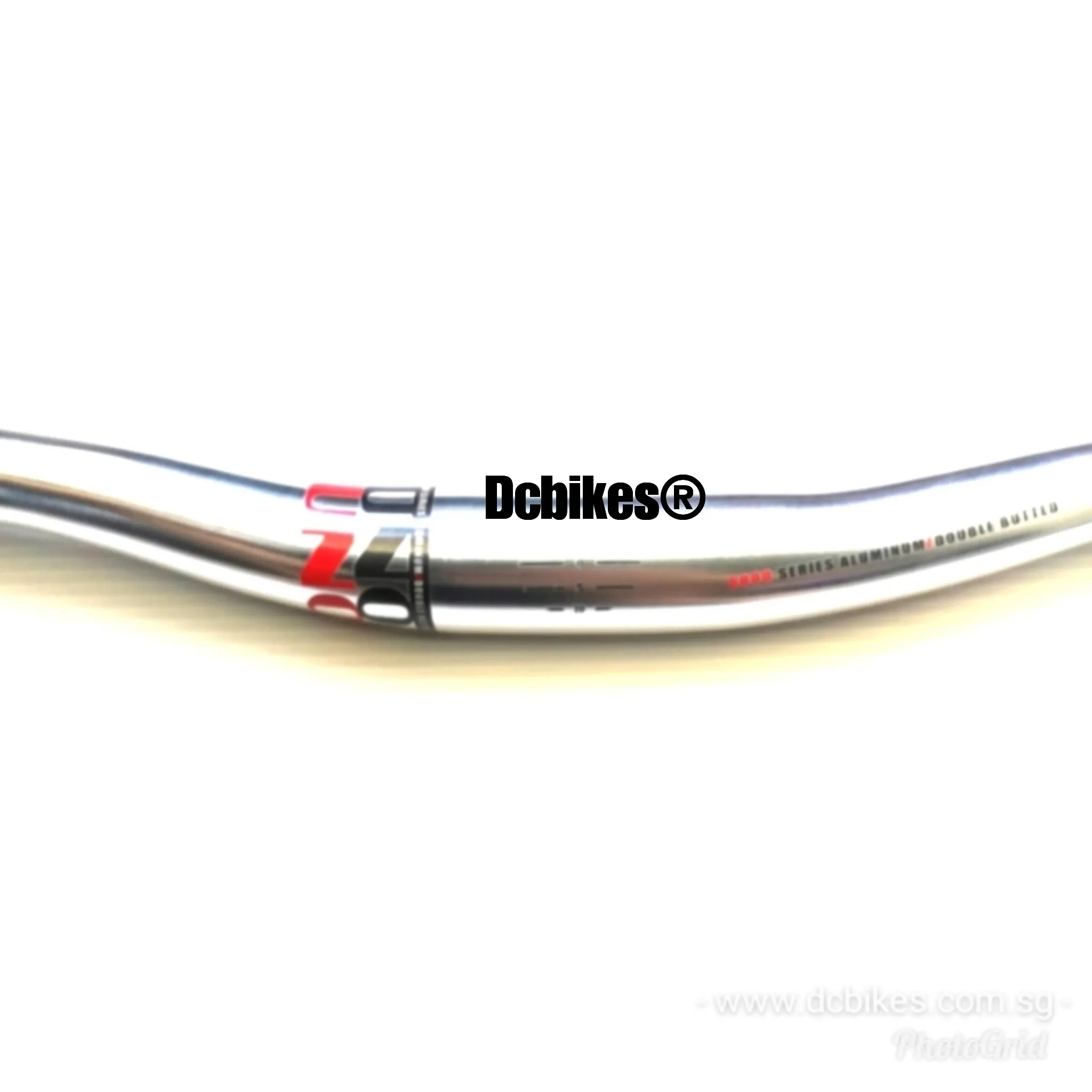 Uno Raw Aluminum Silver 15mm Rise MTB Handlebar 31.8mm
