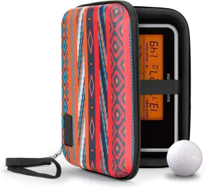USA GEAR Golf Launch Monitor Case - Swing Caddie Hard Case With Scratch Resistant Interior, Water Resistant Exterior - Compatible With SC300i, Voice Caddie, Garmin R10 and More - Southwest