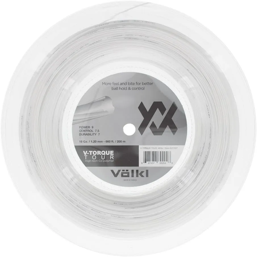 V-Torque Tour Tennis String Reel White
