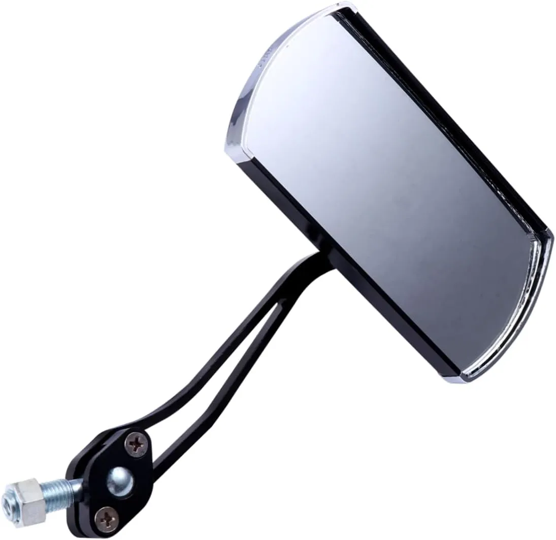 Vaguelly 1 Pair Reflective Mirror for Handlebar Rearview Mirror for Mountain Bike and Electric Bike Durable Weather Resistant Wide Perspective