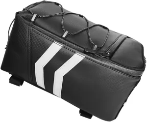 VANZACK Bike Bag Rainproof Tail Pouch Lightweight Small Easy Install 9l Capacity for Cycling Motorcycle