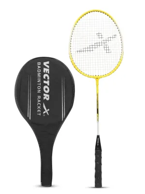 VECTOR X VXB-150 3-4TH Cover Yellow Strung G1 Badminton Racquet