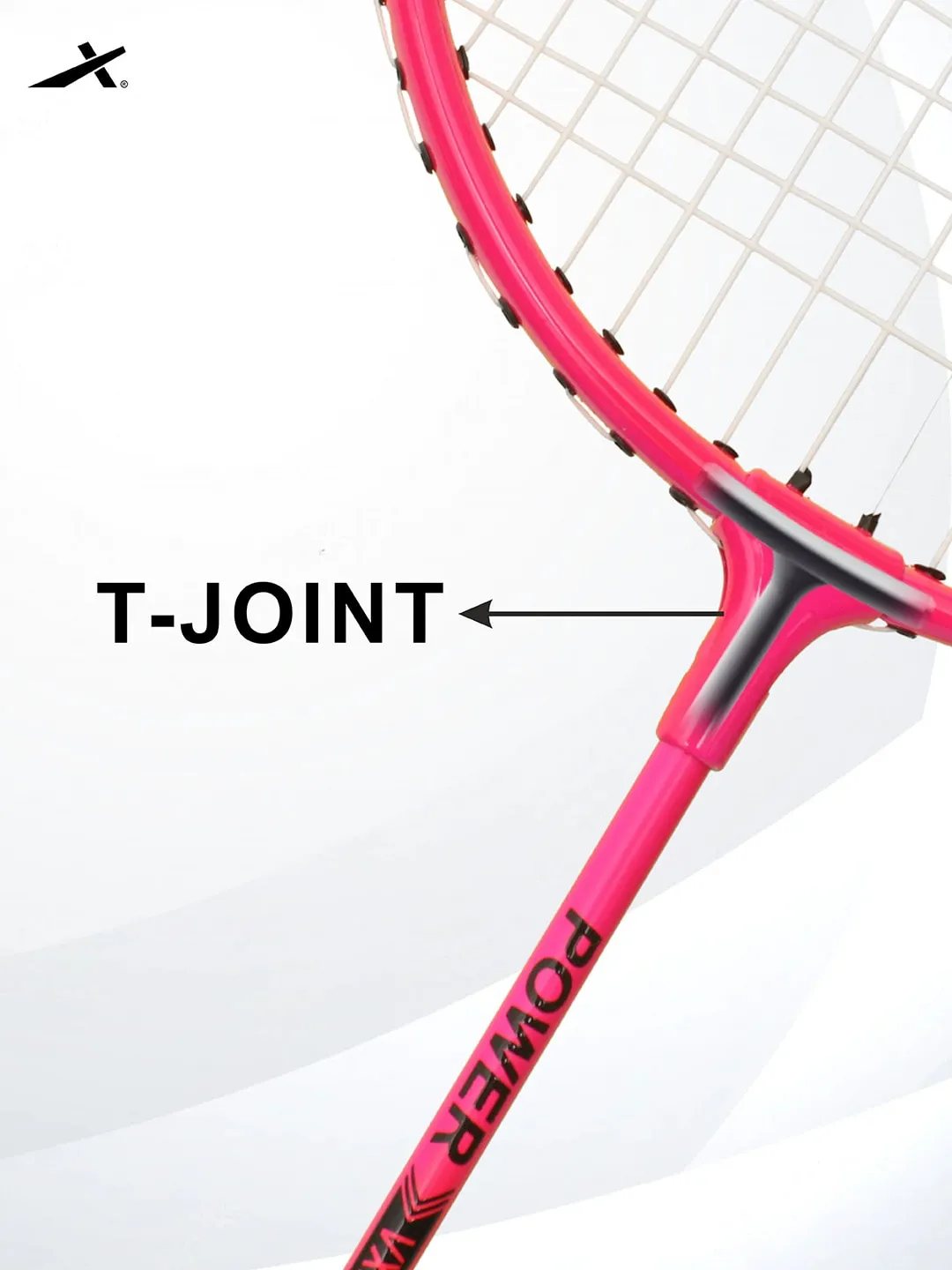 VECTOR X VXB-580 24 inches 2 Racquet & Shuttle Set With Full Cover Pink Strung G4 Badminton Racquet (Pack of 2)