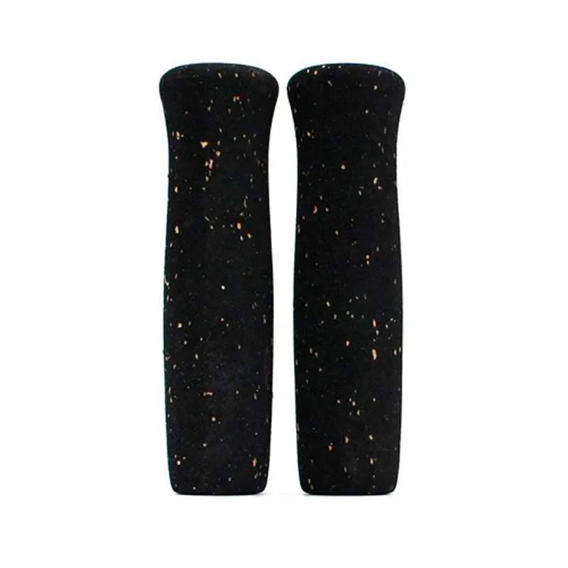 VELO ORANGE Cork Blend Bike Handlebar Grips - Black
