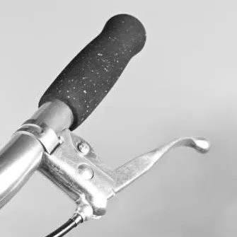 VELO ORANGE Cork Blend Bike Handlebar Grips - Black
