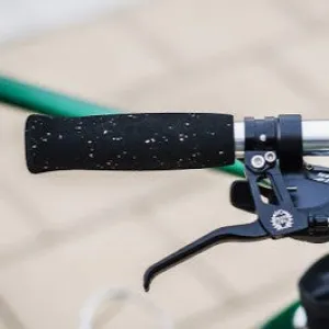 VELO ORANGE Cork Blend Bike Handlebar Grips - Black