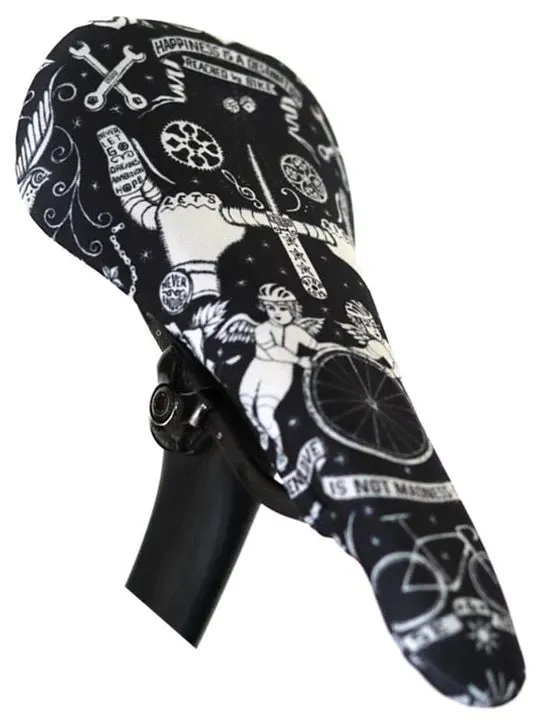Velo Tattoo Bike Saddle Cover: Enhance Your Ride with Style