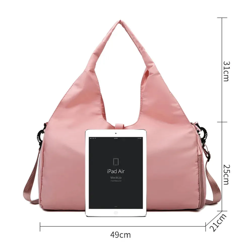 Vibe Geeks Large Capacity Dry And Wet Separation Wear-resistant Sports Fitness Storage Bag