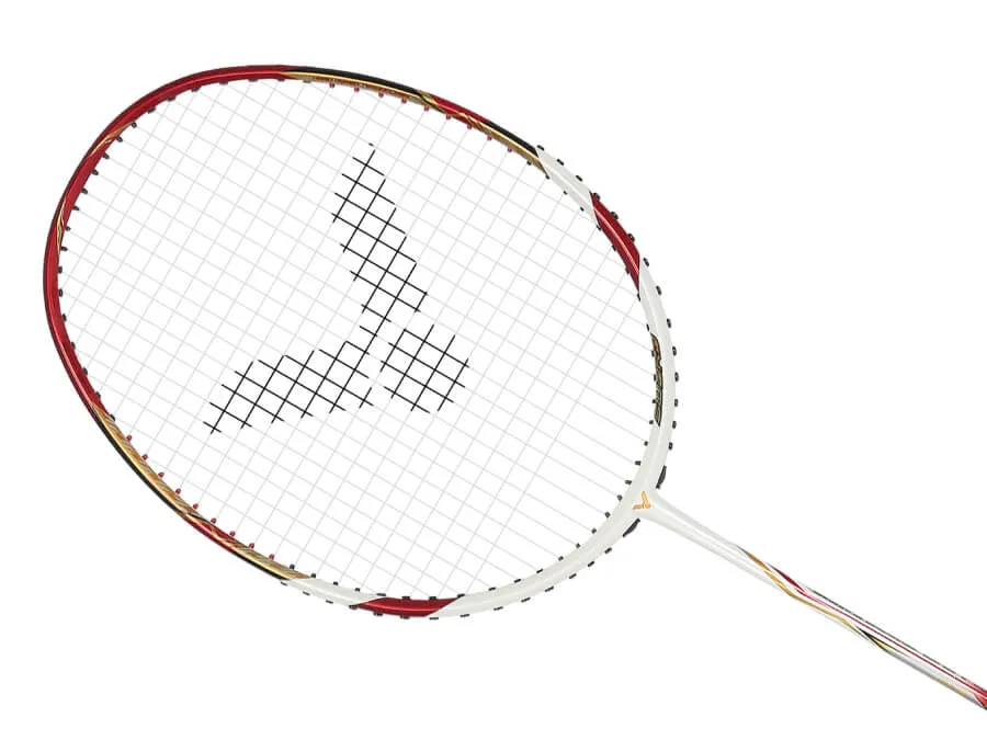 Victor Brave Sword LTD Pro Badminton Racket (Red/Silver) 2024