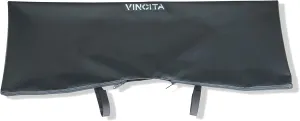 Vincita Water-Resistant Durable Handlebar Rain Cover Bike Cover for Road Bicycles, Bikepacking Accessories (Waterproof/Black)