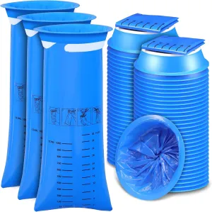 Vomit Bags Disposable, 60 Pack Emesis Bags for Car Kids & Adult, Barf Bags Disposable for Travel Motion Sickness- Leak Resistant, Medical Grade, Throw Up Bags