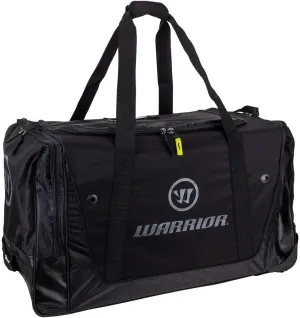 WARRIOR Q20 Wheel Hockey Bag, Black/Grey (Medium (32" x 16.5" x 17.5"))