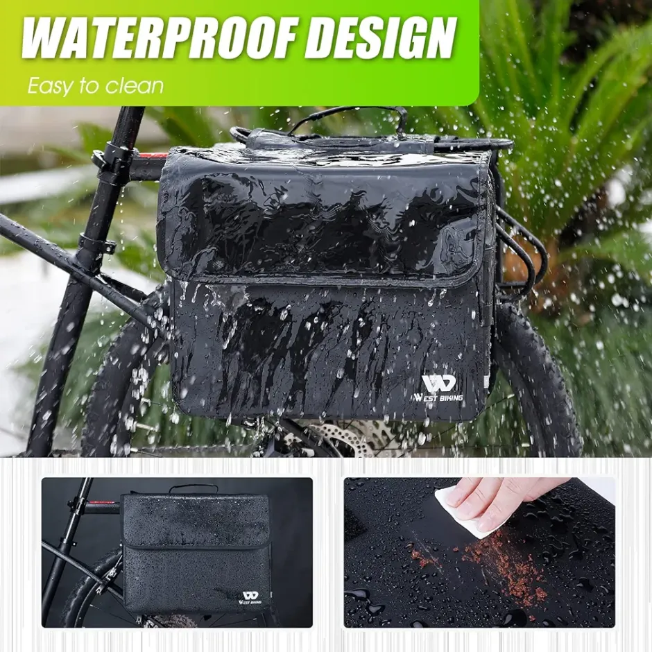 Water Proof Brief Case Saddle Bags