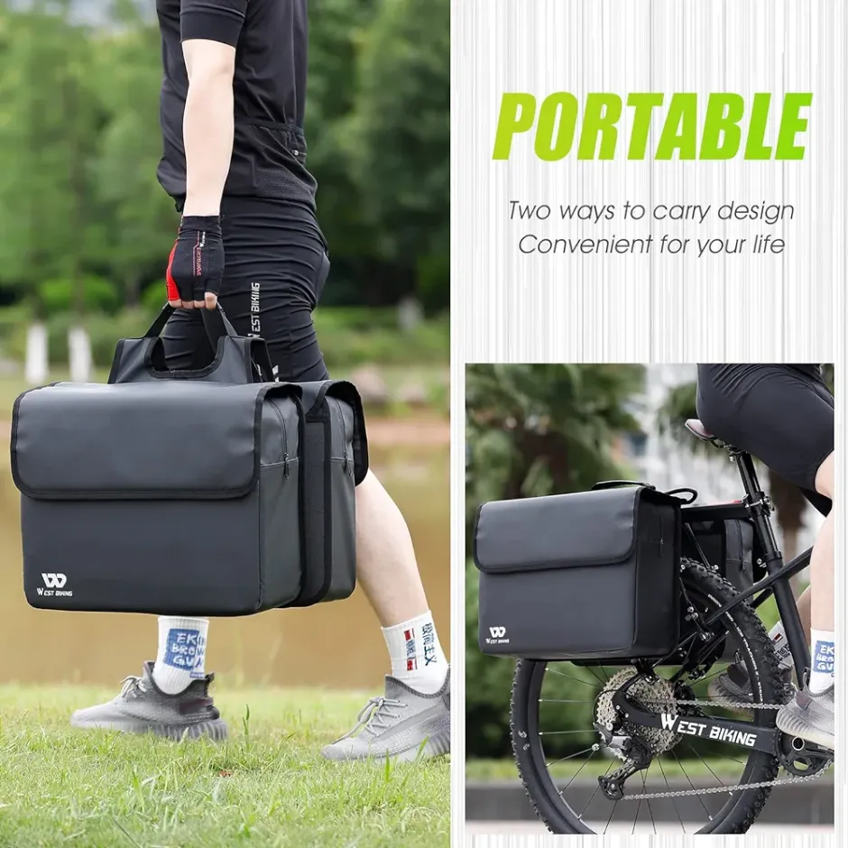 Water Proof Brief Case Saddle Bags