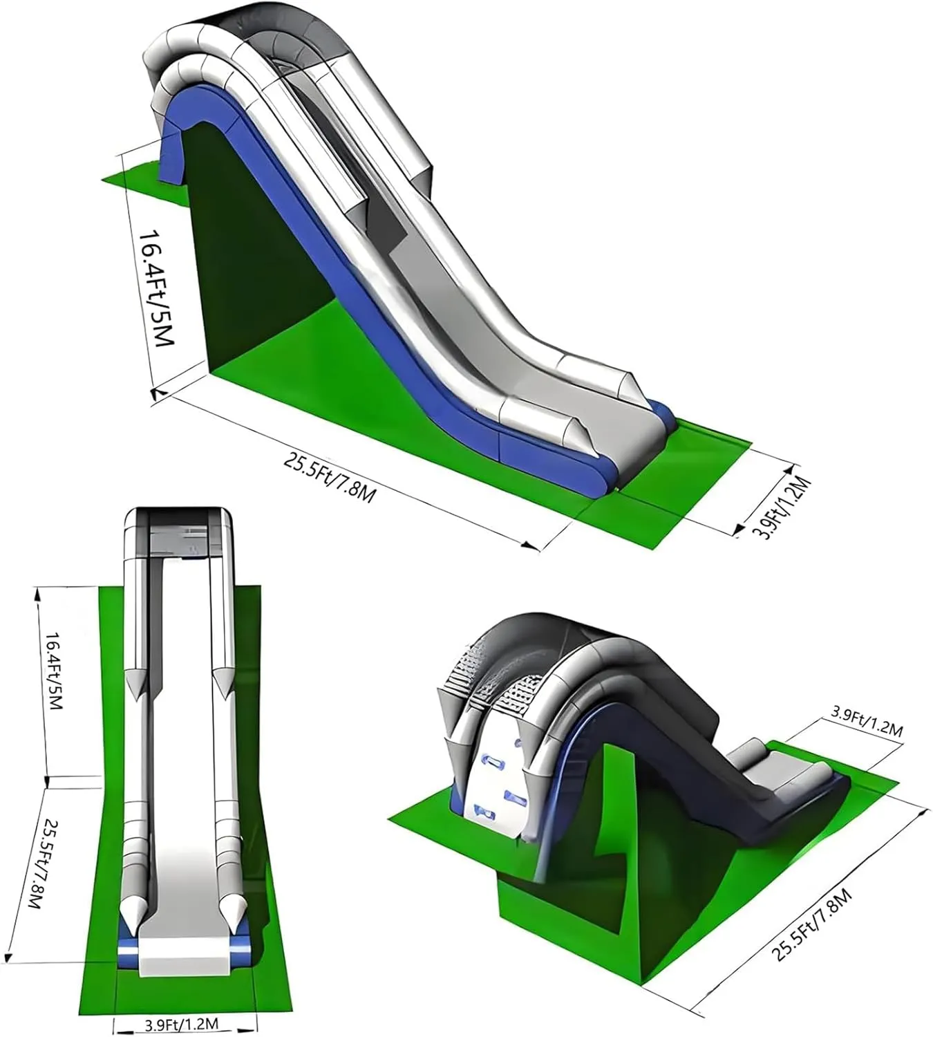 Water Yacht Slide Sea Amusement Equipment, Customized Commercial Sea Party Entertainment Toys with Air Pump