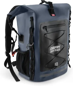 Waterproof Backpack Dry Bag 35L/55L – Heavy Duty Roll-Top Hiking Backpack Sack Keeps Gear Dry for Travel, Kayaking, Boating, Camping, Rafting and Fishing