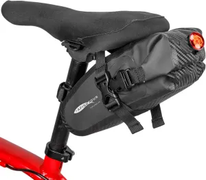 Waterproof Bicycle Saddle Bag - 1.5 L Roll-Top Closure Cycling Bike Seat Bag Under Seat Storage Pack for Mountain Road Bike Travel (Black)