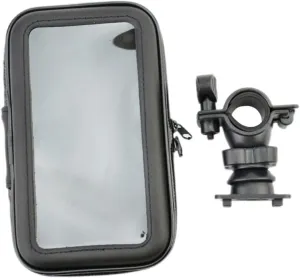 Weather Resistant Bike Phone Bag with Rotation for Smartphones Easy Installation Handlebar Mount Holder for Cycling Adventures