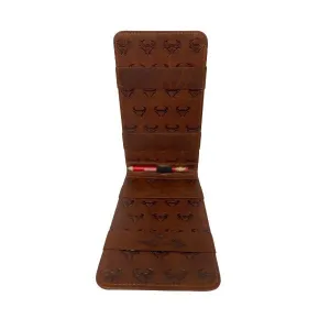 Winston Bull Yardage Book & Scorecard Holder in Crazy Horse Leather