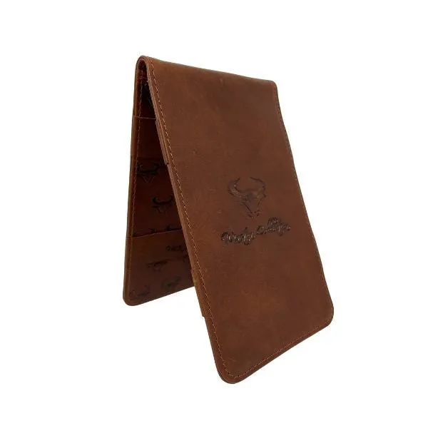 Winston Bull Yardage Book & Scorecard Holder in Crazy Horse Leather
