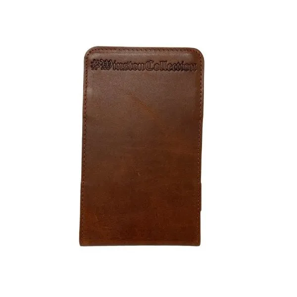 Winston Bull Yardage Book & Scorecard Holder in Crazy Horse Leather