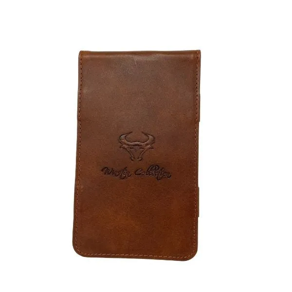 Winston Bull Yardage Book & Scorecard Holder in Crazy Horse Leather