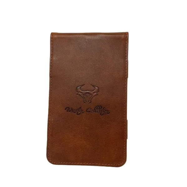 Winston Bull Yardage Book & Scorecard Holder in Crazy Horse Leather