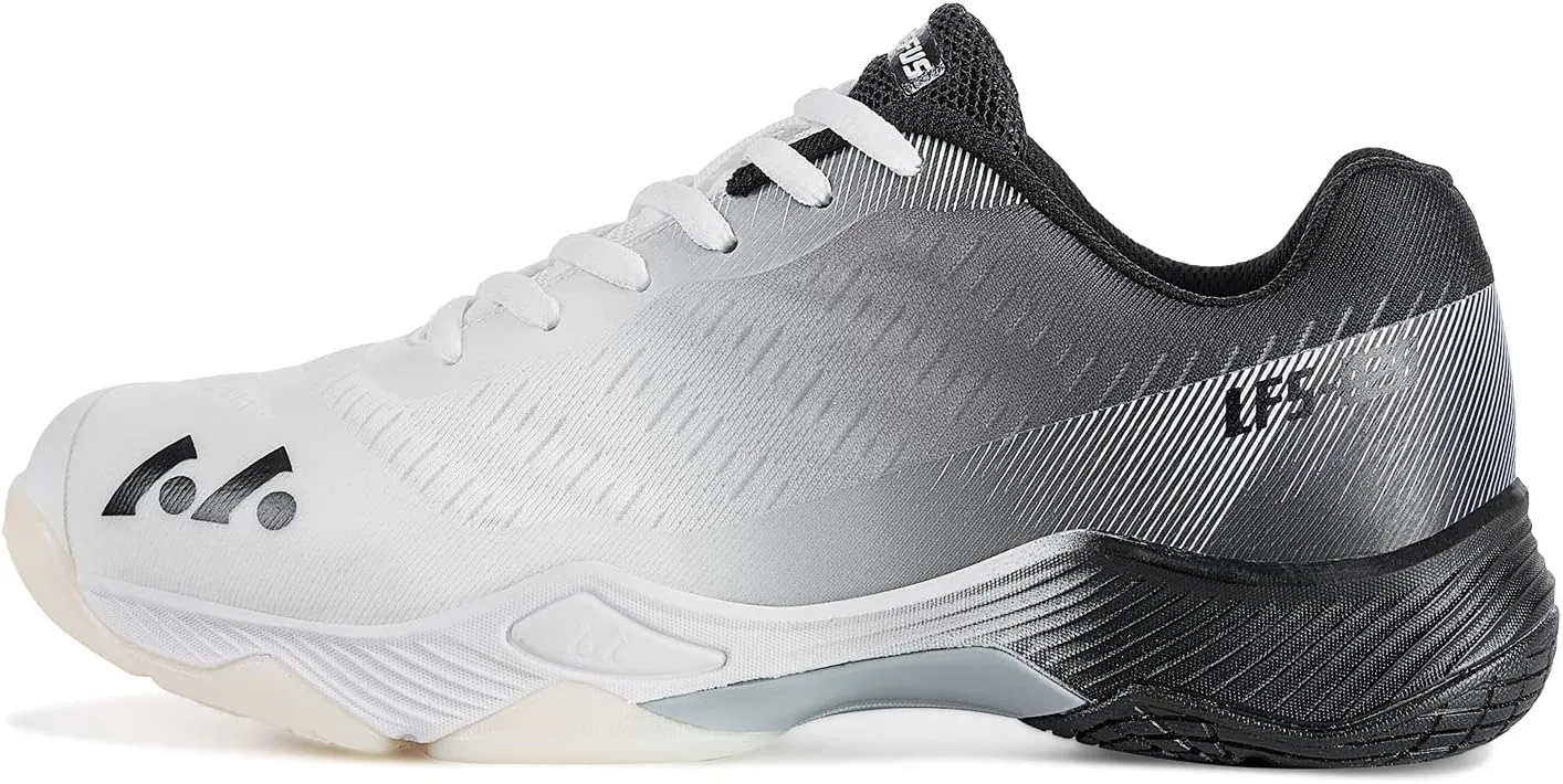 Women's Men's Light 20 Non-Marking Court Shoes (020 Black, 42)