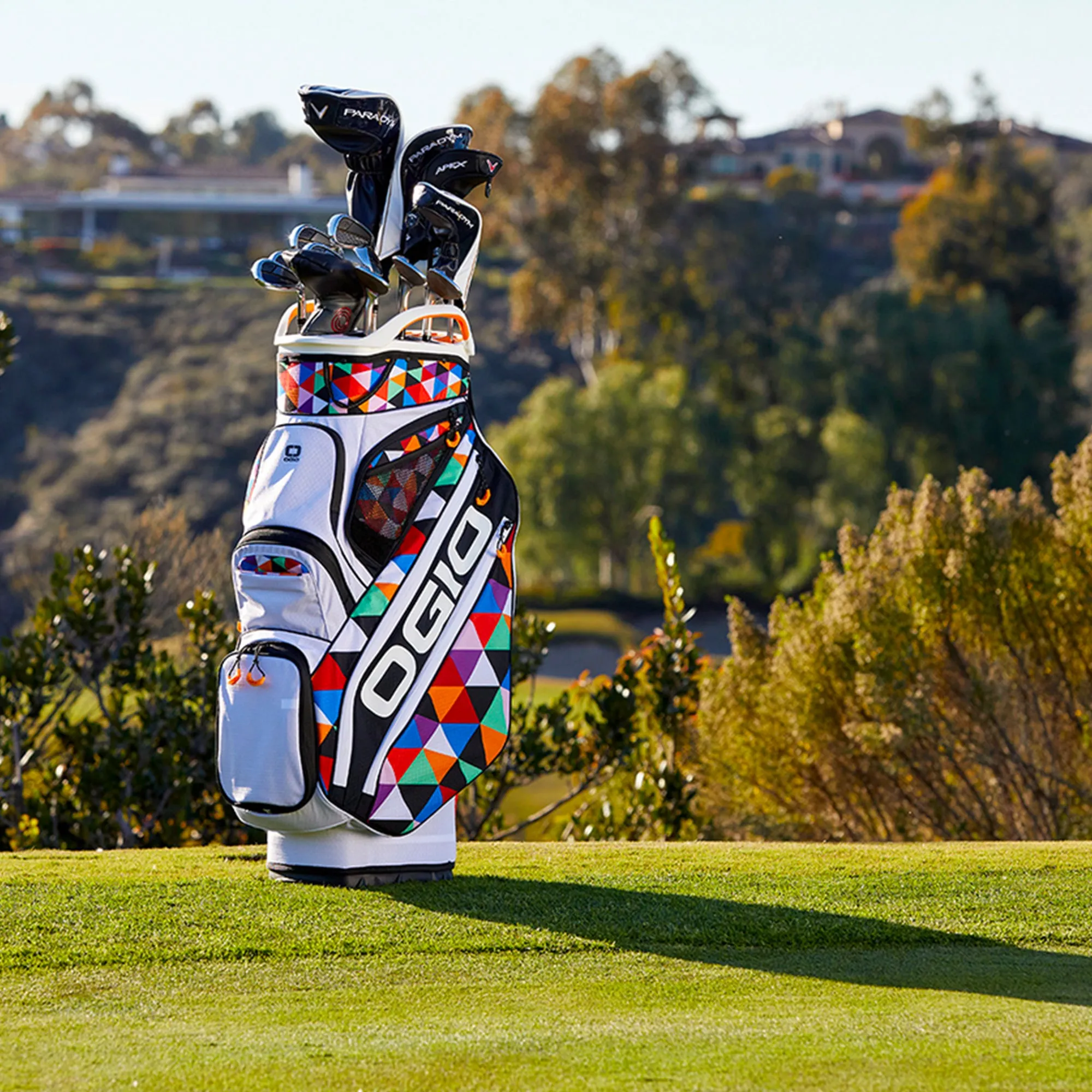 WOODE SILENCER CART BAG - Triangle Retro