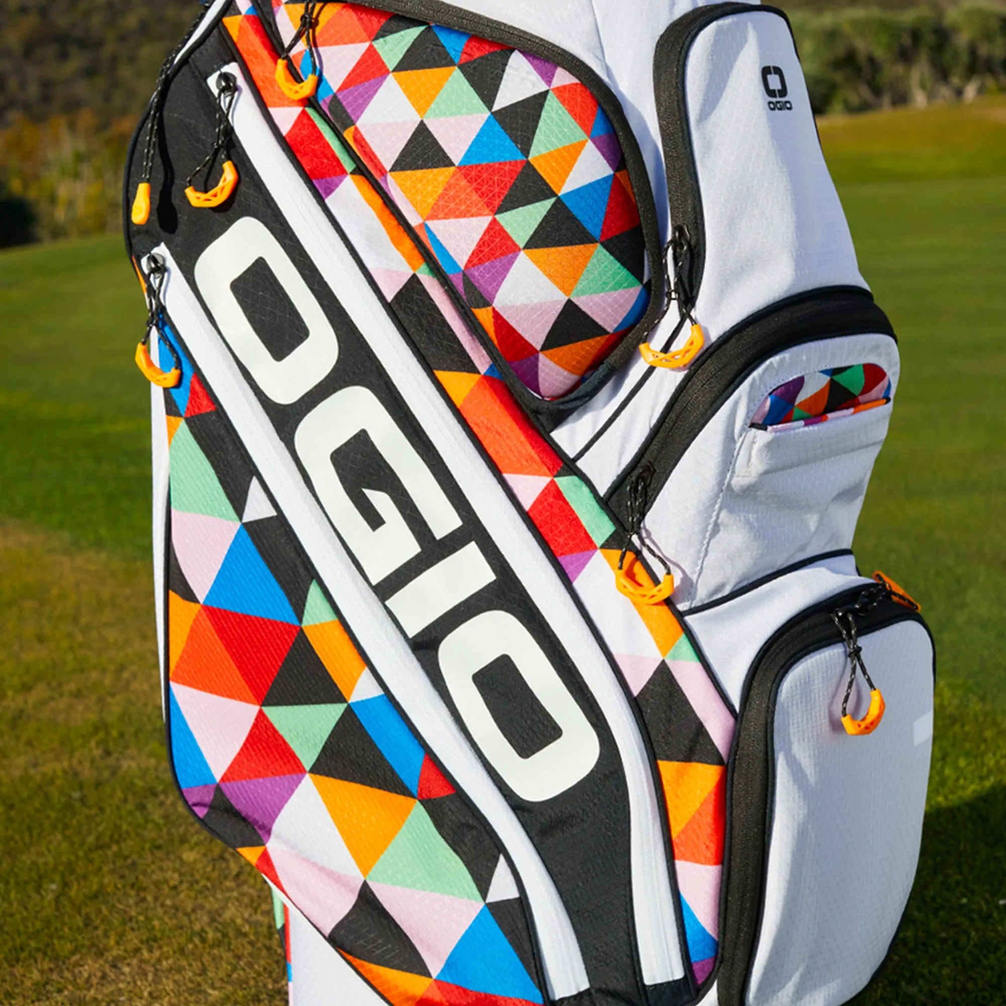 WOODE SILENCER CART BAG - Triangle Retro
