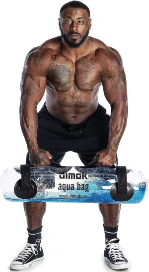 Workout Sand Bag Water Aqua Bag Training Weight Bag Military Sandbag for Fitness 45-80 LBS - Full Body Heavy Equipment
