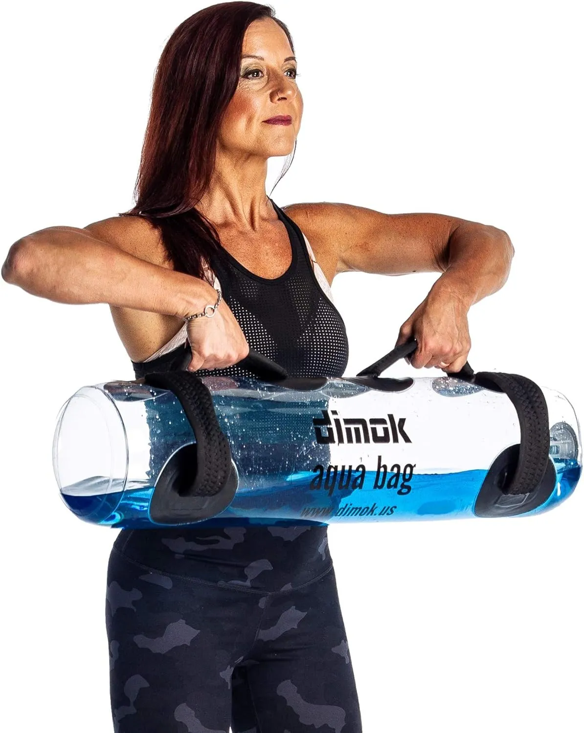 Workout Sand Bag Water Aqua Bag Training Weight Bag Military Sandbag for Fitness 45-80 LBS - Full Body Heavy Equipment