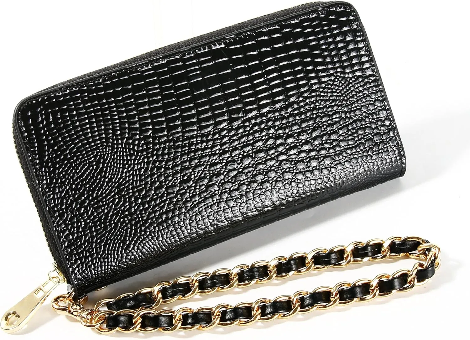 Wristlet Strap, Genuine Leather Keychain Wristlet KeyChain Hand Strap for Wallet Purse Clutch Cellphone Wristlet Key