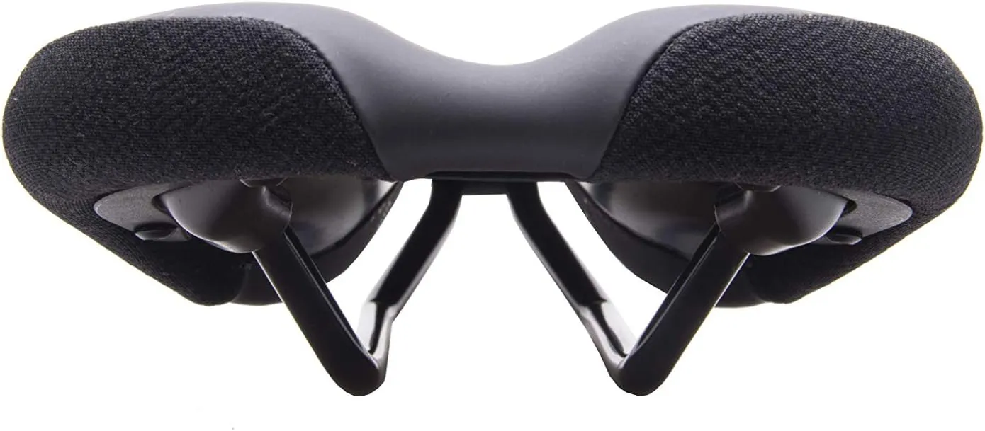 WTB Silverado Medium Steel Saddle: Mountain & Road Bike, Black, Microfiber, DNA Padding, Unisex-Adults, 135mm x 265mm, 176g