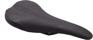 WTB Silverado Medium Steel Saddle: Mountain & Road Bike, Black, Microfiber, DNA Padding, Unisex-Adults, 135mm x 265mm, 176g