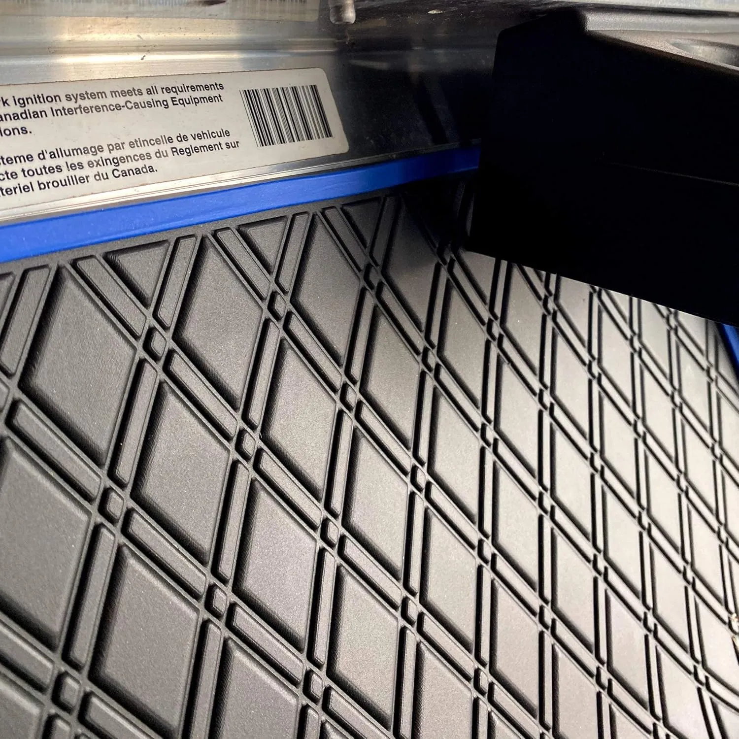 Xtreme Mats Club Car Compatible Golf Cart Mat, Full Coverage Rubber Floor Liner - Fits Club Car DS (1982-2013) and Villager (1982-2018)