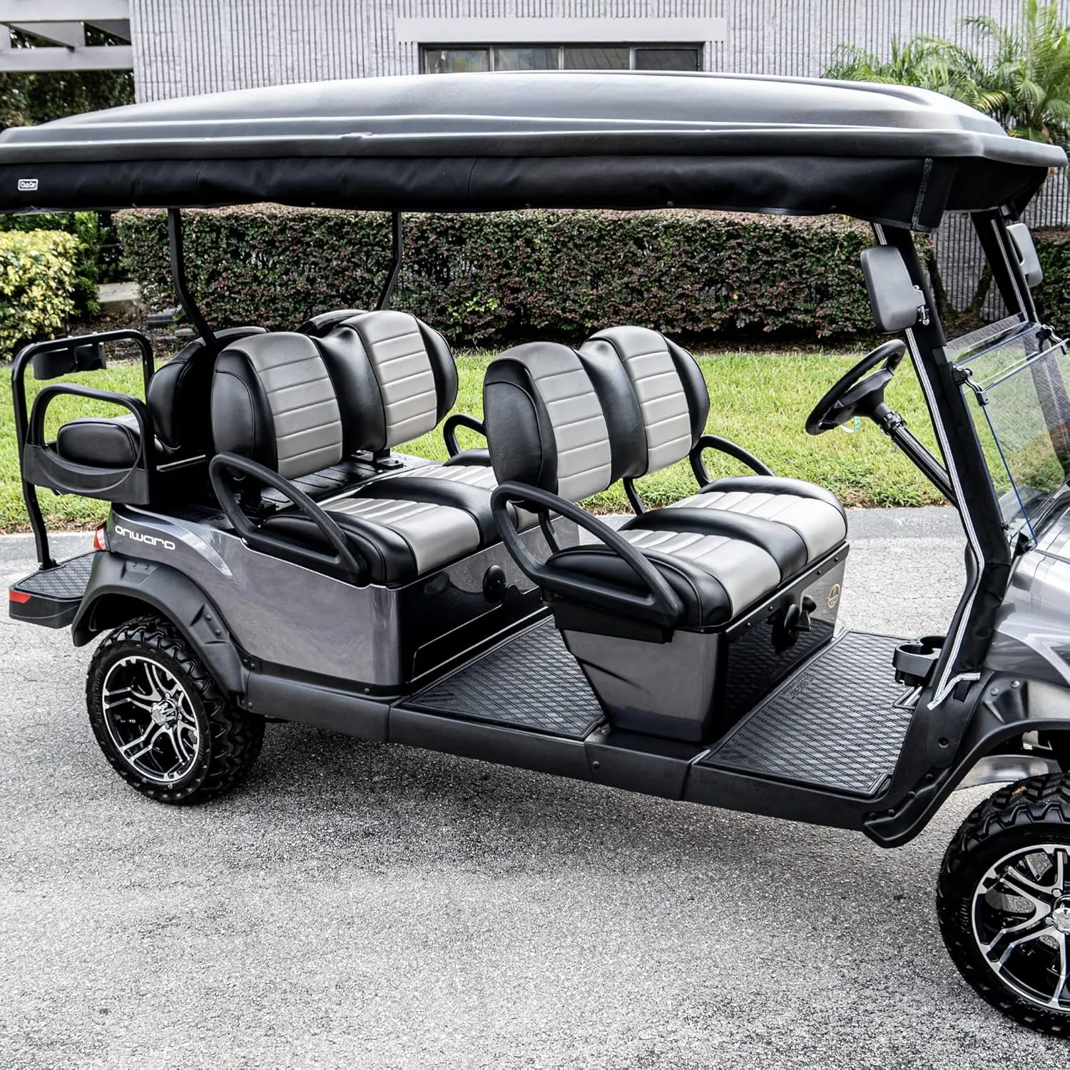 Xtreme Mats ICON Compatible, Full Coverage Golf Cart Floor Liner - Compatible with ICON and Advanced EV (Gen1) Golf Carts - Choose Your Color/Style