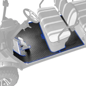 Xtreme Mats ICON Compatible, Full Coverage Golf Cart Floor Liner - Compatible with ICON and Advanced EV (Gen1) Golf Carts - Choose Your Color/Style
