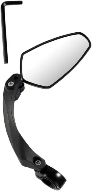 Yardwe 1pc Adjustable Bike Rearview Mirror Practical Reflective Mirror for Enhanced Safety Lightweight Easy Installation for Mountain Biking Right Side Only