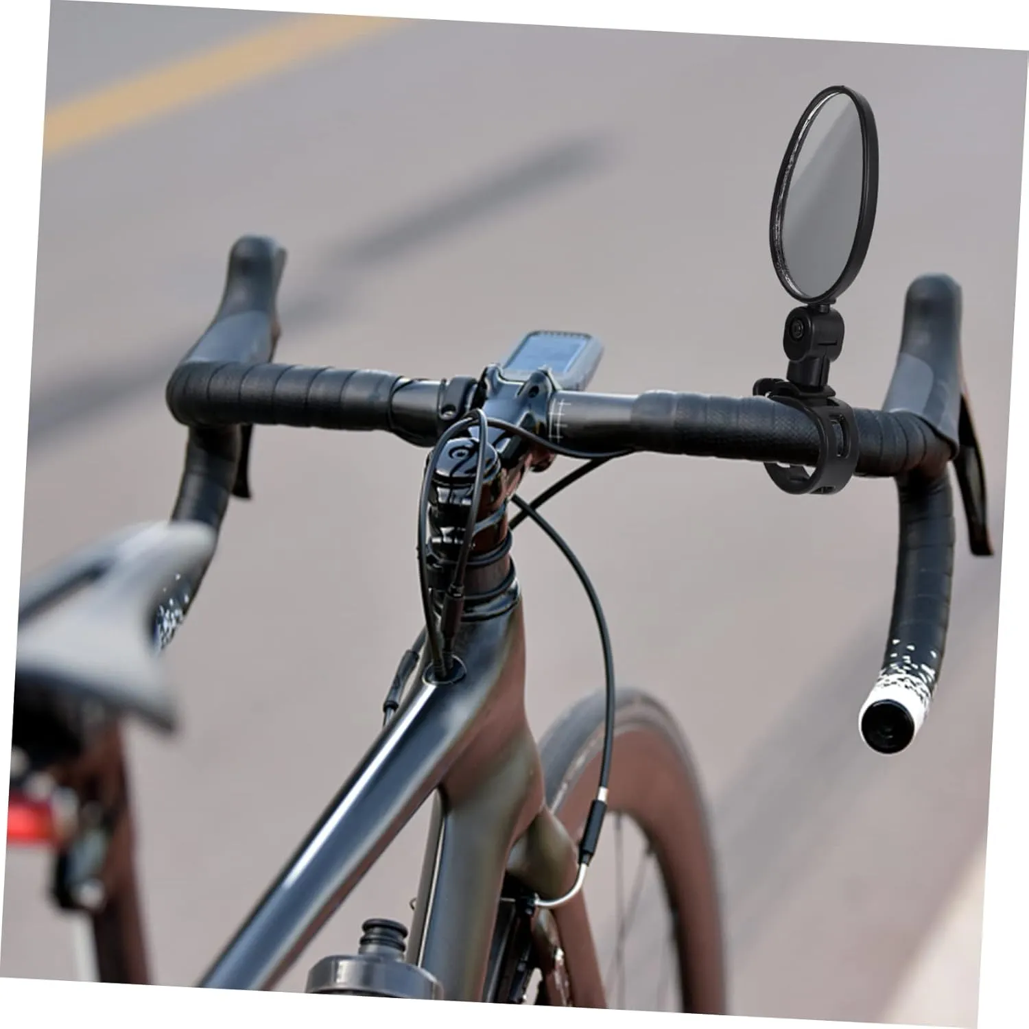 Yardwe 2sets Safety Cycling Bike Rear View Mirrors Easy Install Handlebar Accessory 2pcs*2
