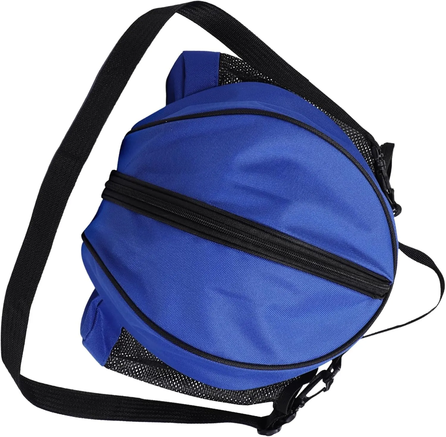 YARNOW Basketball Carrying Bag Sports Equipment Organizer Mesh Net Bag Shoulder Handbag for Basketball Soccer Volleyball Games