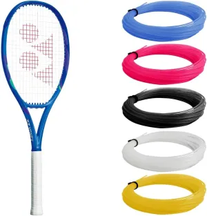 Yonex EZONE 100L Blast Blue Tennis Racquet (8th Gen) - Custom Stringing in Your Choice of Color