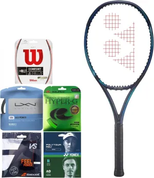 Yonex EZONE 98 Plus Sky Blue (7th Gen) Tennis Racquet - Custom String Option