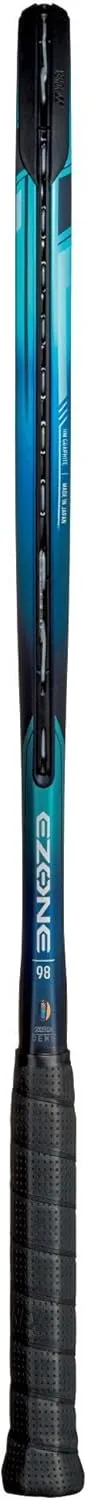 Yonex EZONE 98 Sky Blue Tennis Racquet (7th Gen) - Strung with Synthetic Gut Racket String in Your Choice of Colors - Best Racquet for Enhanced Feel and Greater Control