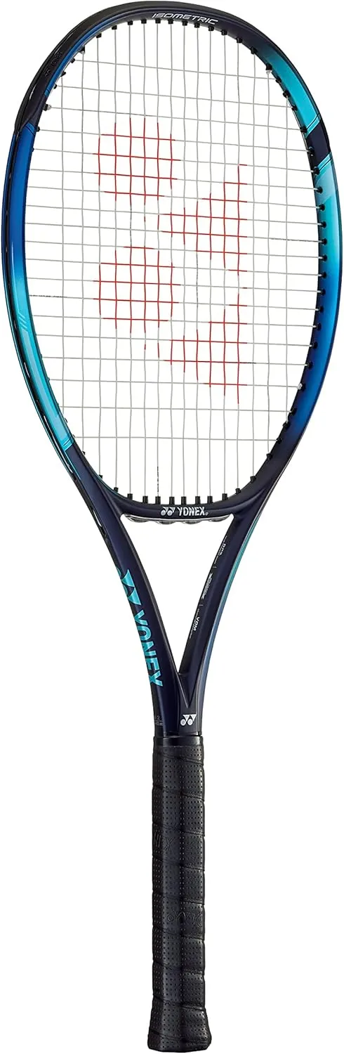 Yonex EZONE 98 Sky Blue Tennis Racquet (7th Gen) - Strung with Synthetic Gut Racket String in Your Choice of Colors - Best Racquet for Enhanced Feel and Greater Control